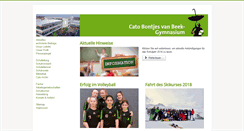 Desktop Screenshot of gymnasium-achim.de